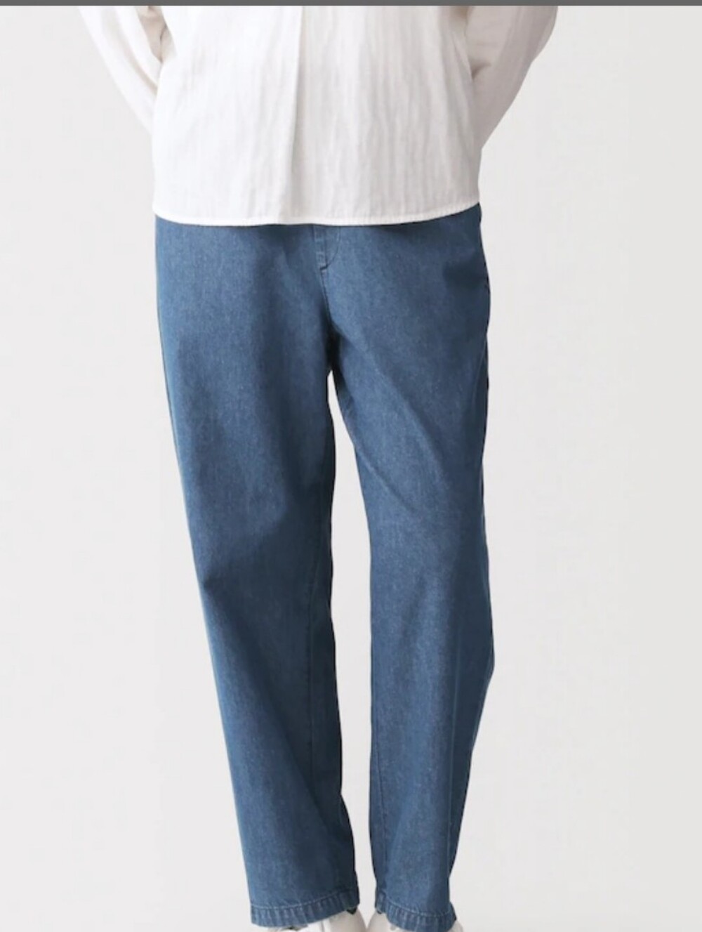 NWOT Muji relaxed denim pants sz XL